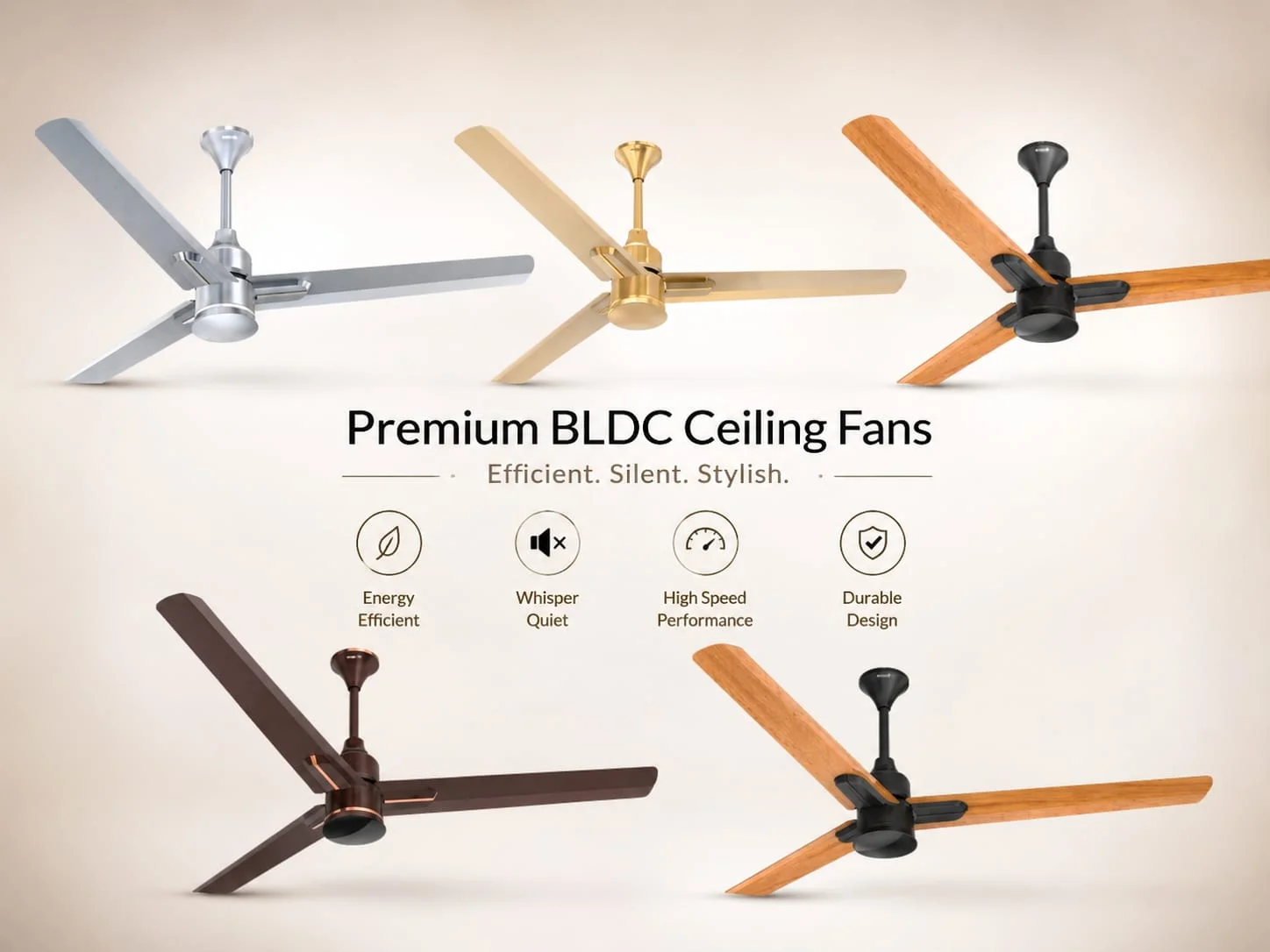 BLDC Smart Ceiling Fans