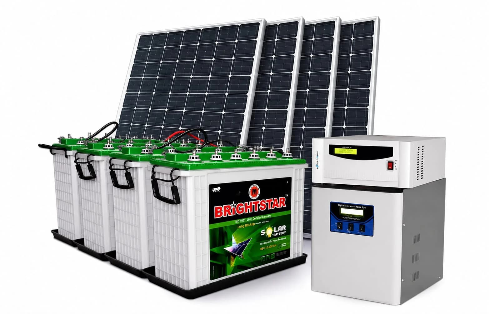 Off-Grid Solar Power Plants